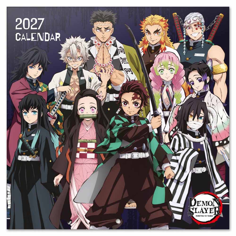 DEMON SLAYER - (10周年 ) - 2027 Calendar / 壁掛け